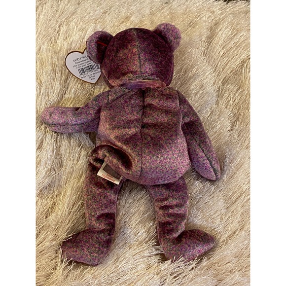⭐️🆁🅰🆁🅴⭐️   RARE Ty Beanie Baby 2000 SIGNATURE BEAR - MINT!     𖩆◠ܫ◠𖩐 - Picture 11 of 15